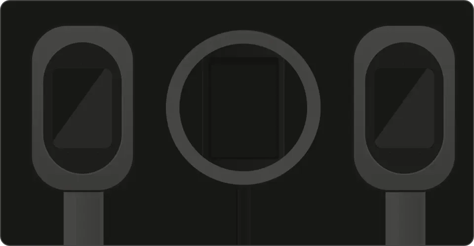 Assortment of third-party photo booth hardware compatible with Simple Booth software