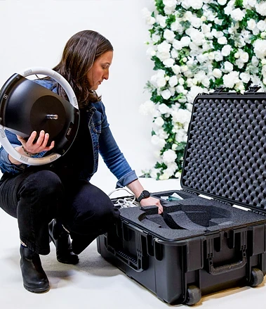 Photo booth app for rental companies