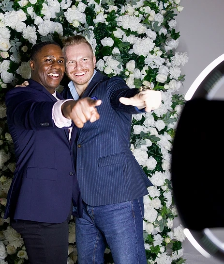 full length photo booth photo